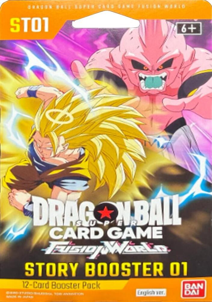 Dragon Ball Z - Story Booster 01 Sleeved Booster Pack - Story Booster 01 (ST01)
