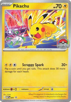 Pikachu - 093 #093 — stock