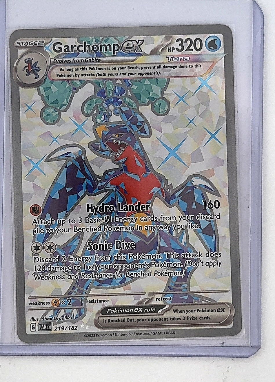 Garchomp ex - 219/182 #219/182 — front