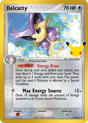 Delcatty #5/109 — stock