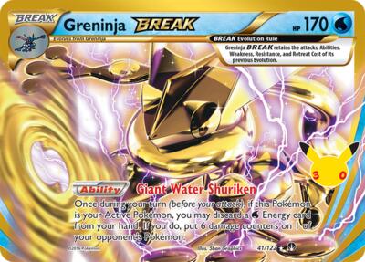 Greninja BREAK #41/122 — stock