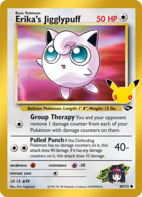 Erika's Jigglypuff #69/132 — stock