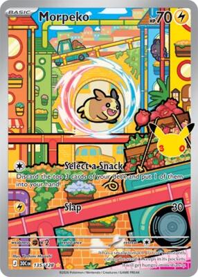 Morpeko - 135/128 #135/128 — stock