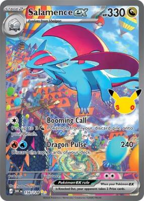 Salamence ex - 156/128 #156/128 — stock