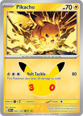 Pikachu - 024/128 #024/128 — stock