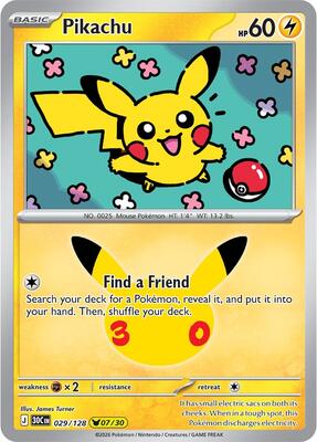 Pikachu - 029/128 #029/128 — stock