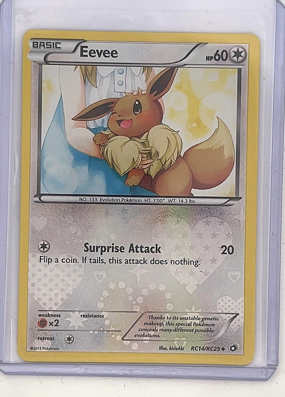 Eevee #RC14/RC25 — front