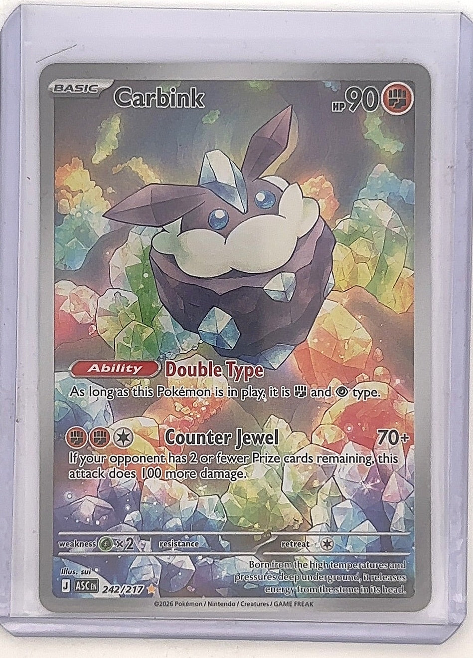 Carbink - 242/217 #242/217 — front