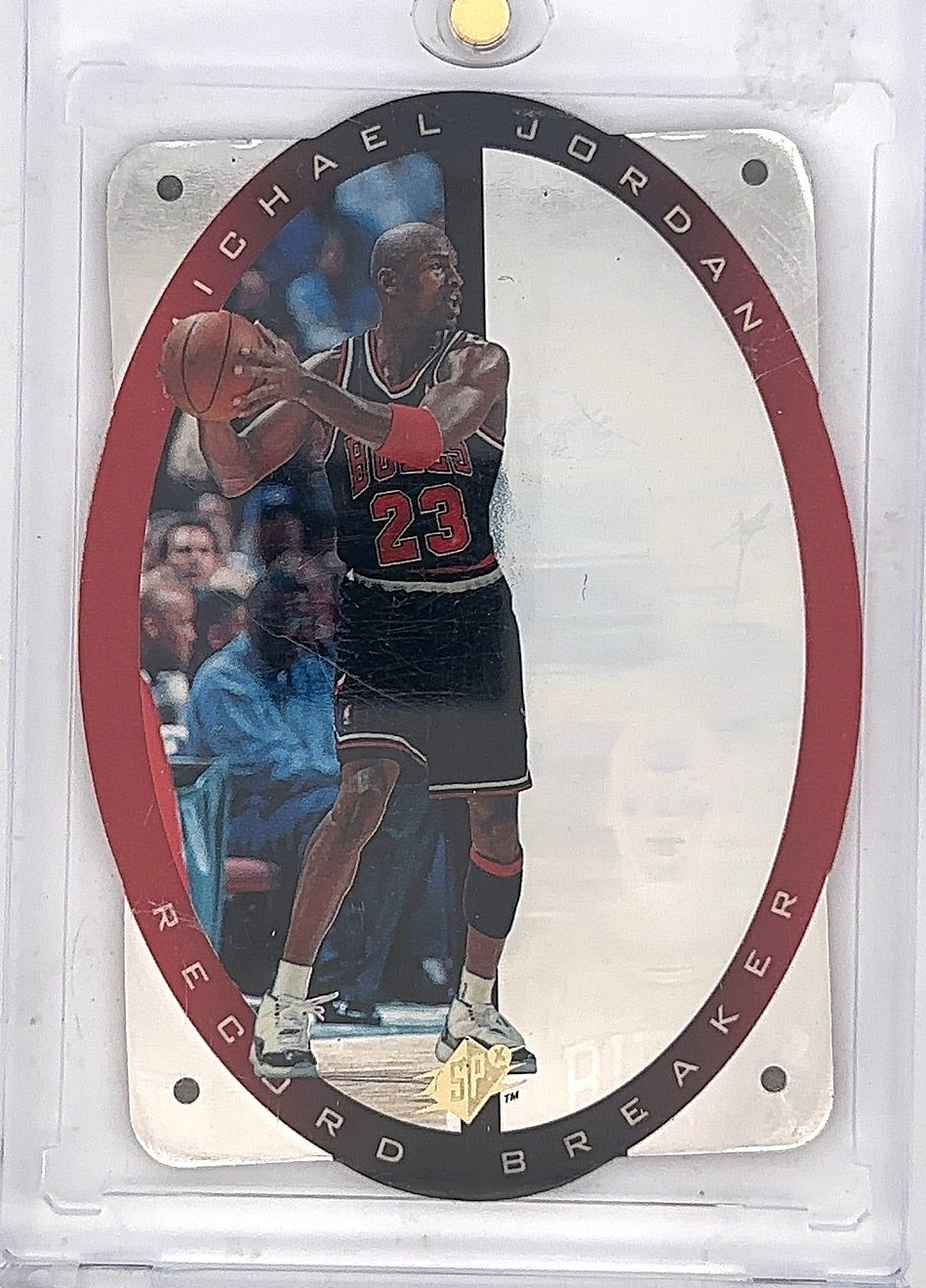 Michael Jordan Record Breaker Upper Deck — front