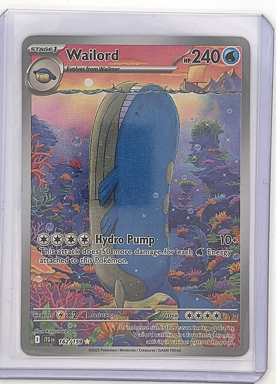 Wailord - 162/159 #162/159 — front