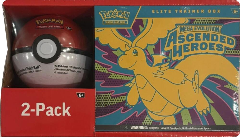 Ascended Heroes Elite Trainer Box and Pokeball (Sam's Club) - Miscellaneous Cards & Products (MCAP)