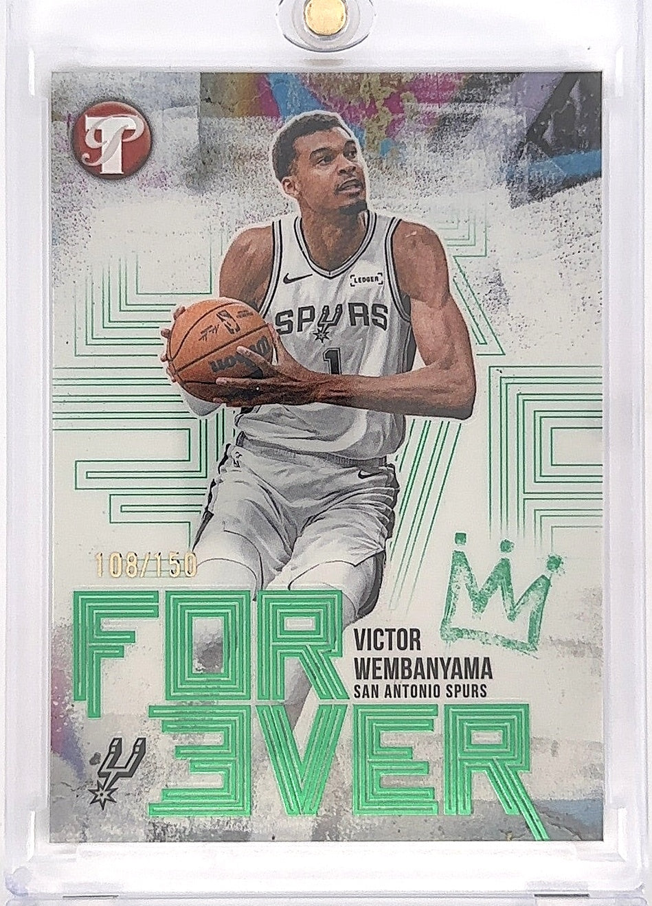 2025 Topps Pristine Forever Victor Wembanyama #FE-8 — front