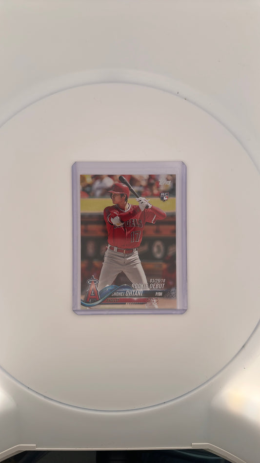 Shohei Ohtani Topps RC Topps — front