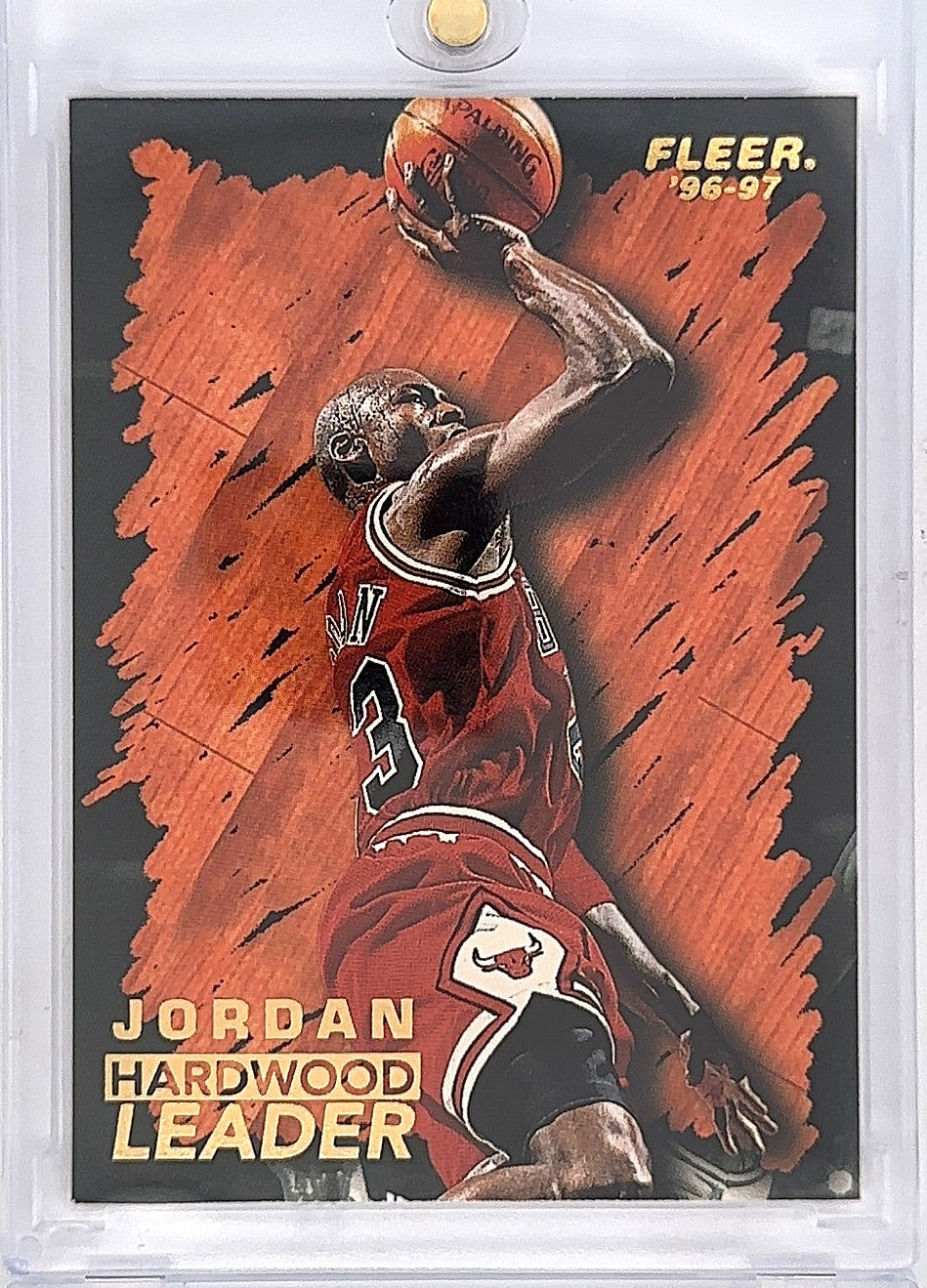 1996 Fleer Michael Jordan #123 — front