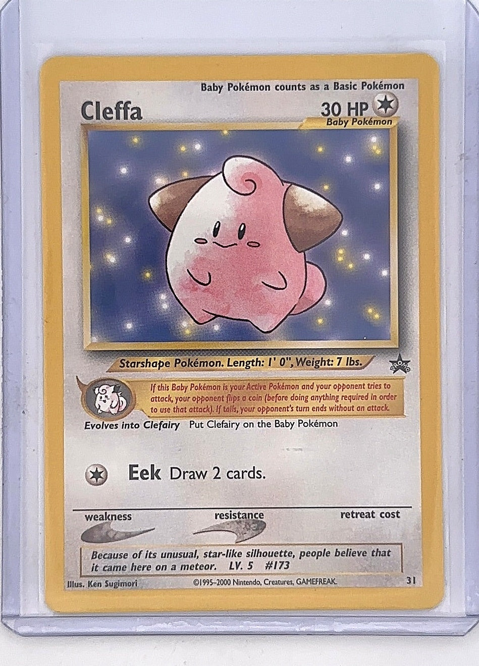 Cleffa #31/53 — front