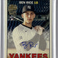 Ben Rice Topps Archive RC Auto — front