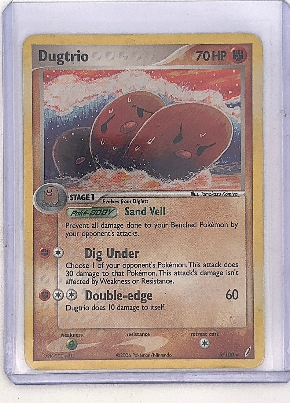 Dugtrio #5/100 — front
