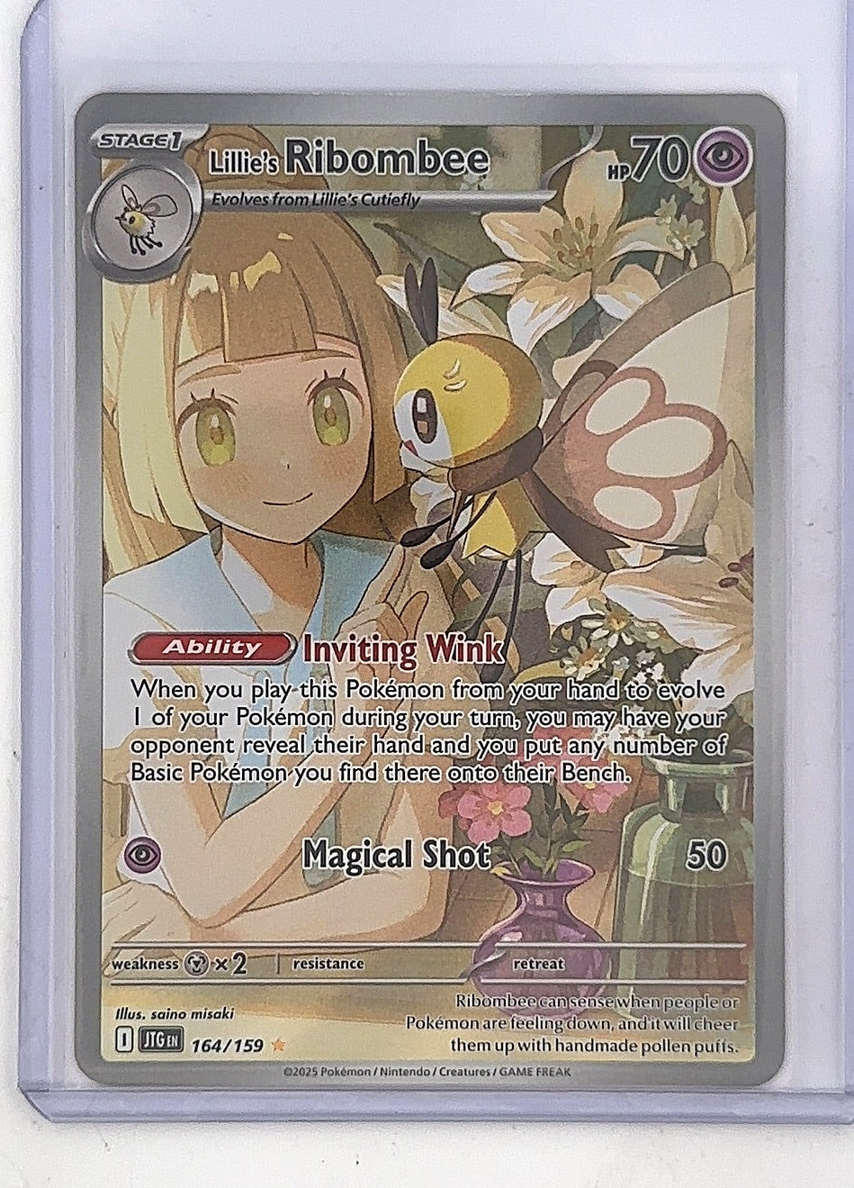 Lillie's Ribombee - 164/159 #164/159 — front