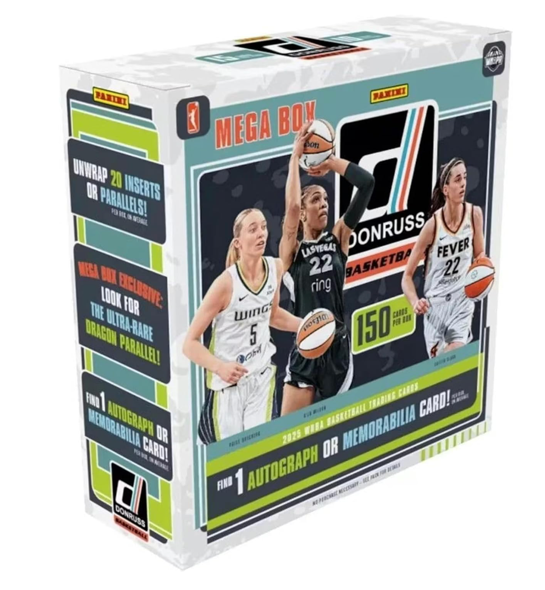 2025 Panini Donruss WNBA Basketball Mega Box