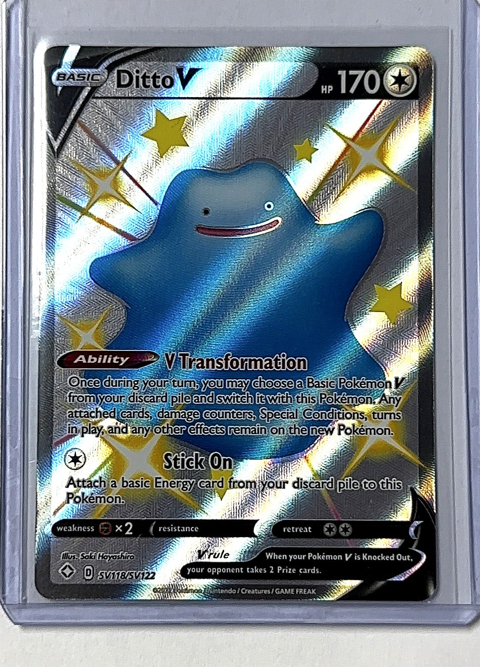 Ditto V #SV118/SV122 — front
