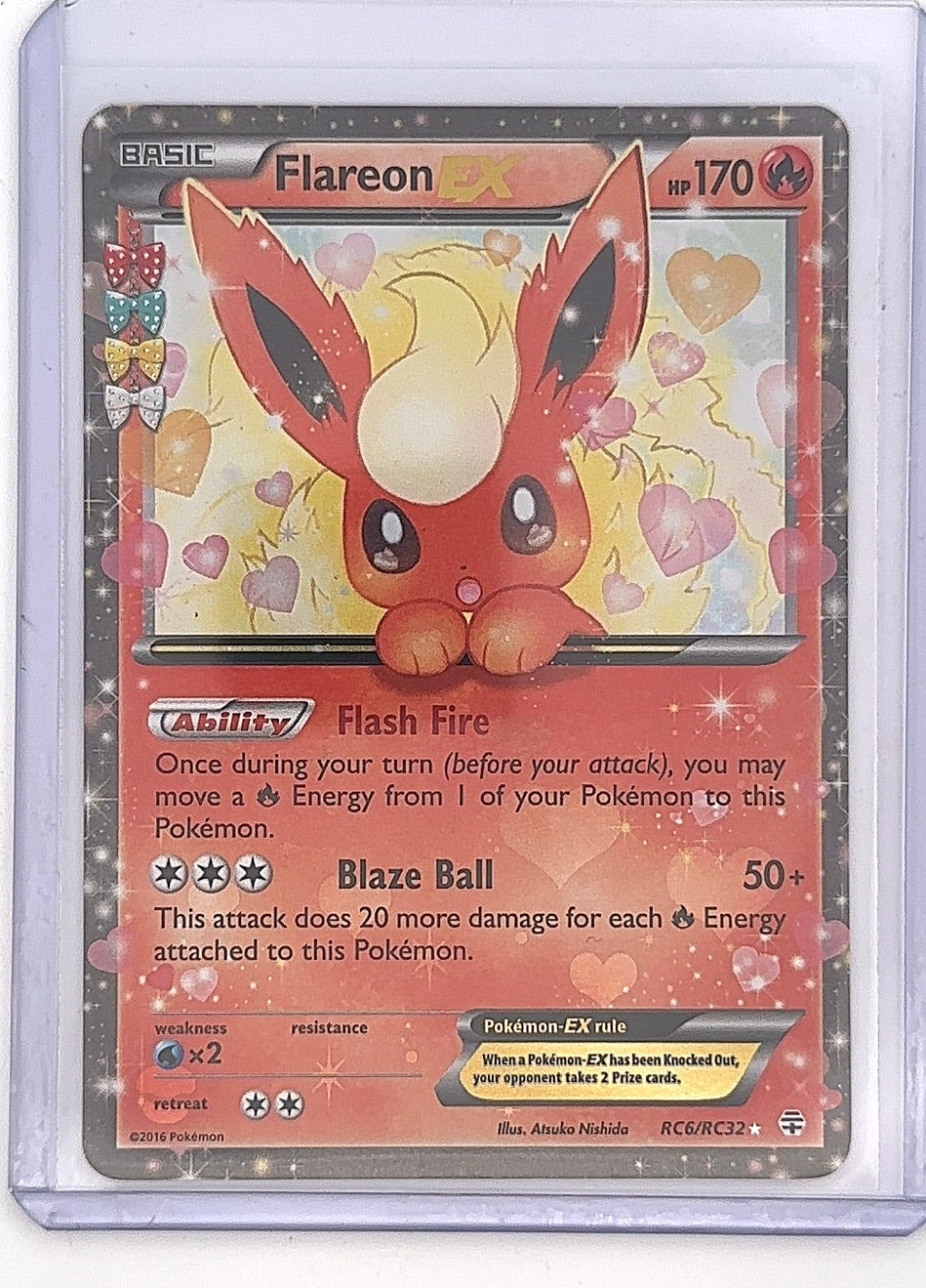 Flareon EX #RC6/RC32 — front