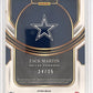 Zack Martin 2023 Select Autograph Patch 24/25 — back