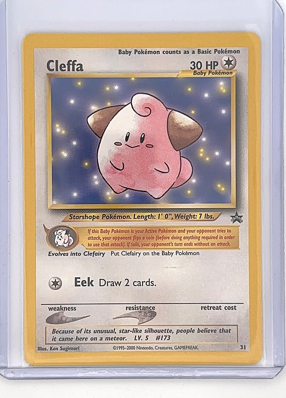 Cleffa #31/53 — front