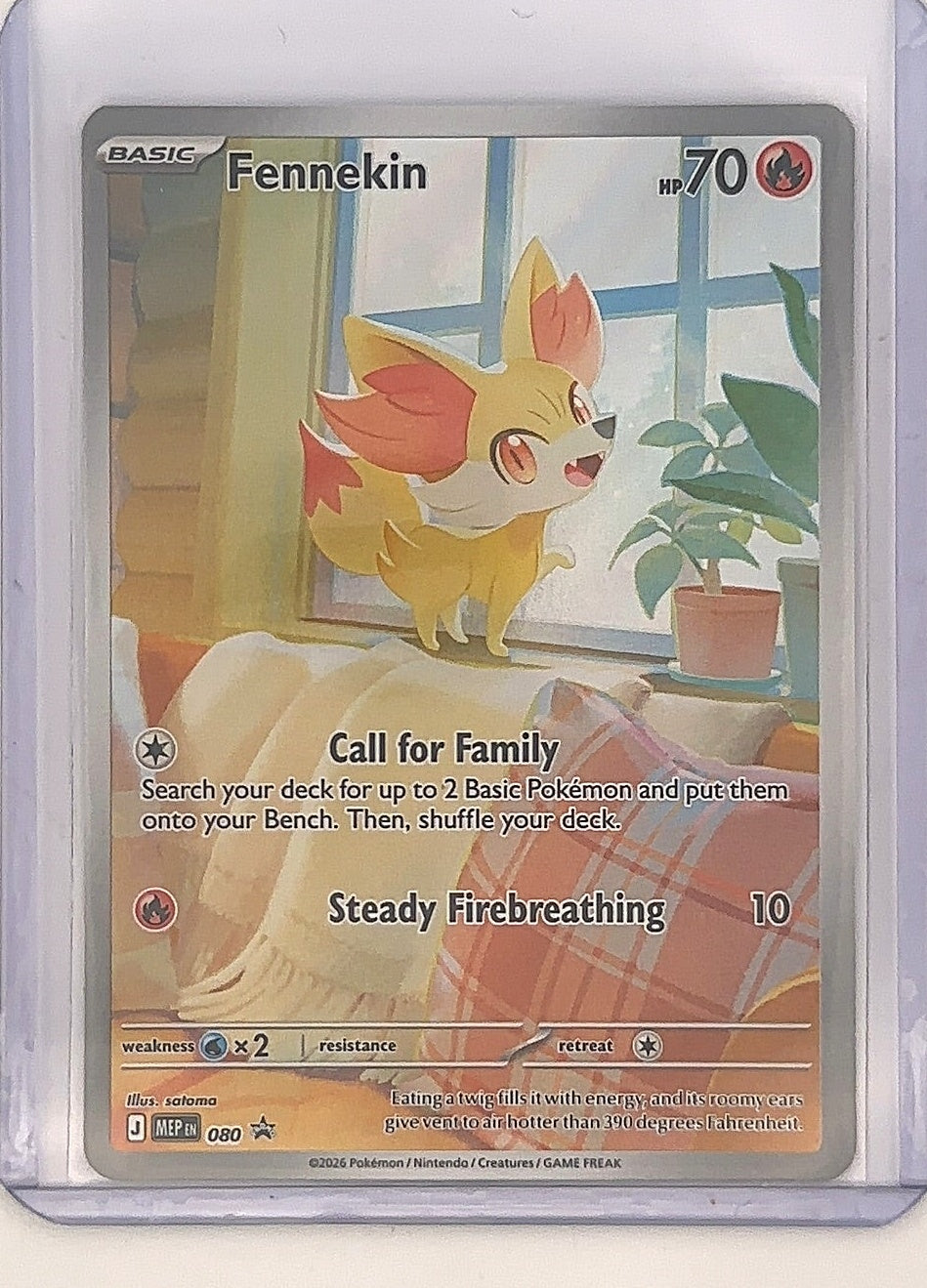 Fennekin - 080 #080 — front