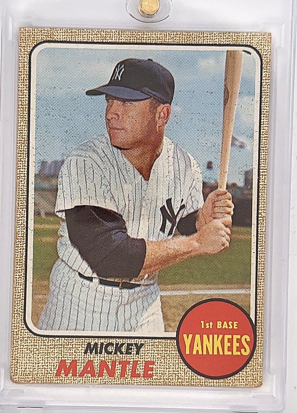 1968 Topps Mickey Mantle #280 — front