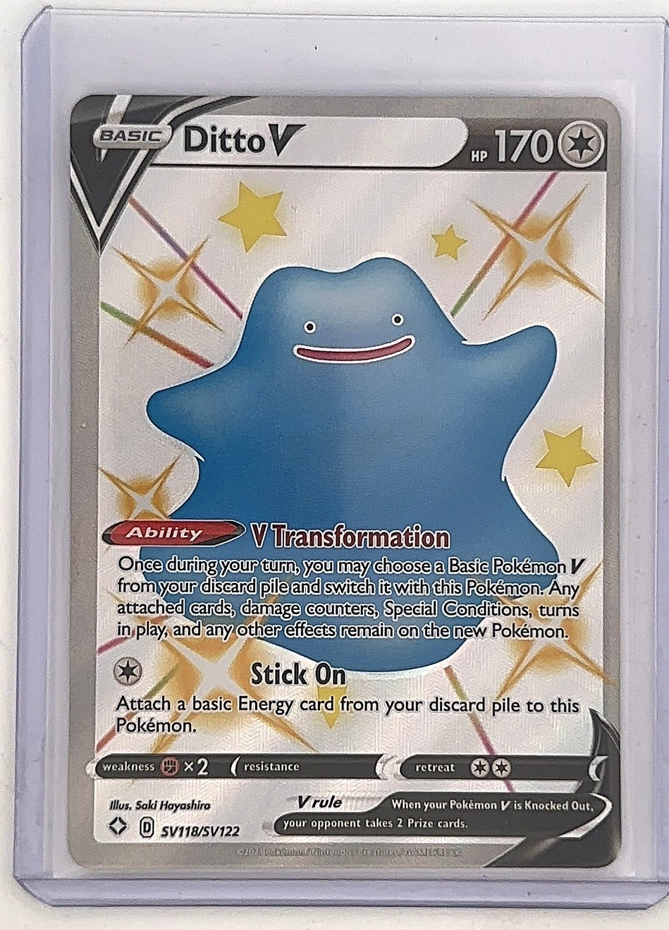 Ditto V #SV118/SV122 — front