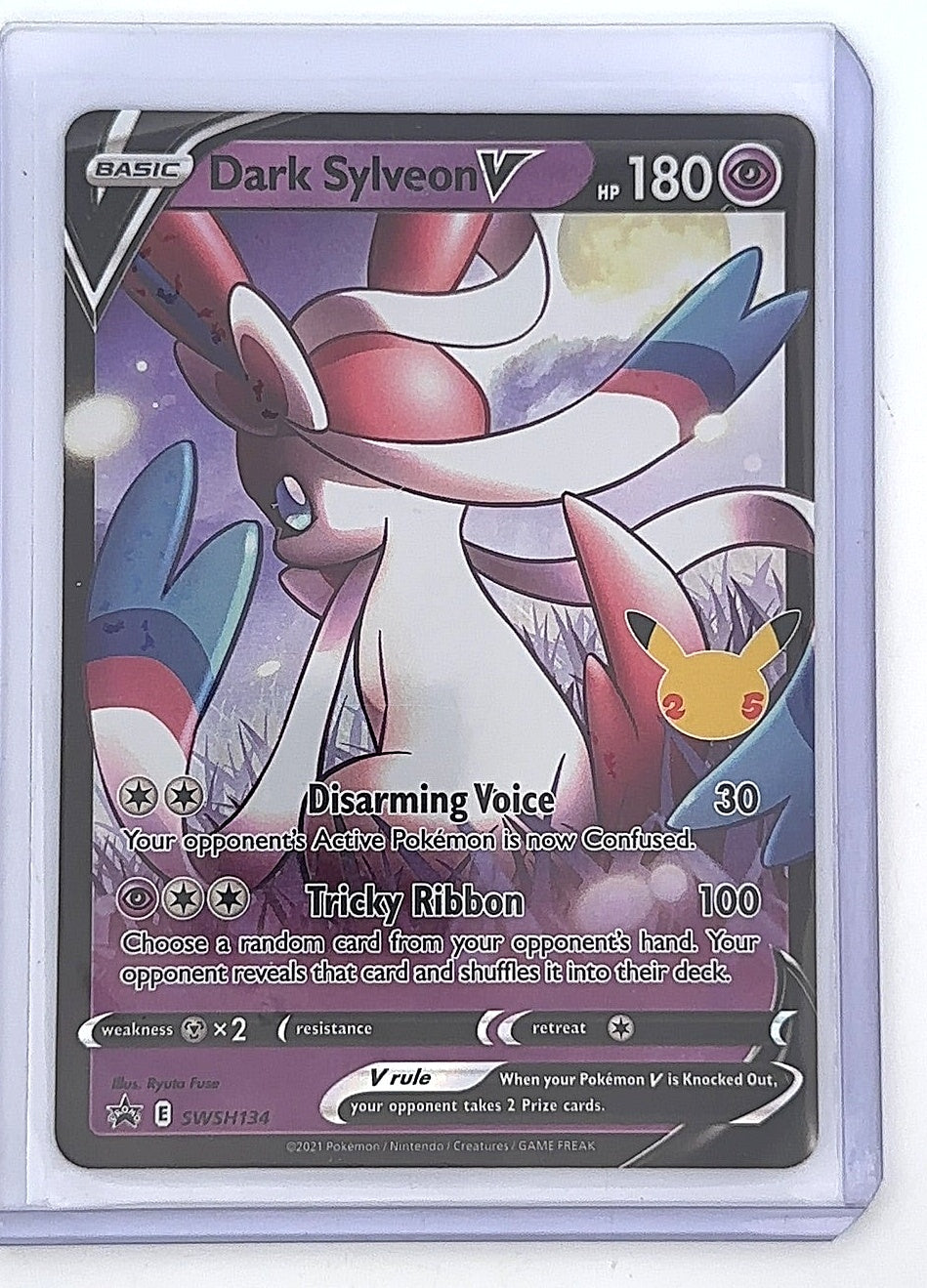 Dark Sylveon V - SWSH134 #SWSH134 — front