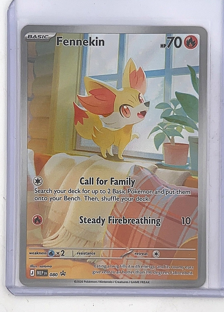 Fennekin - 080 #080 — front