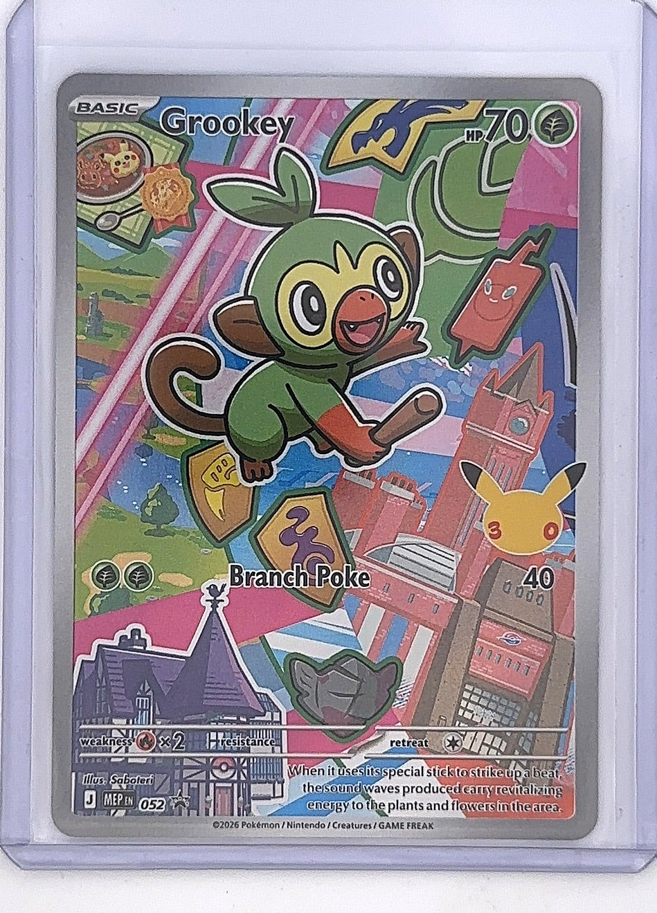 Grookey - 052 #052 — front