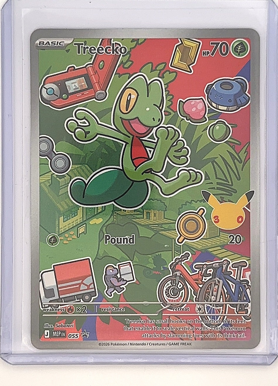 Treecko -  055 #055 — front