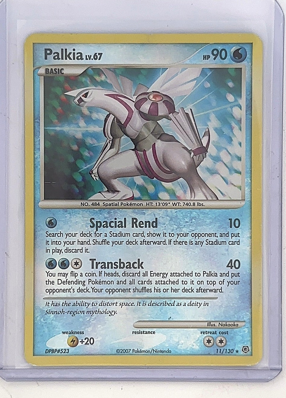 Palkia #11/130 — front