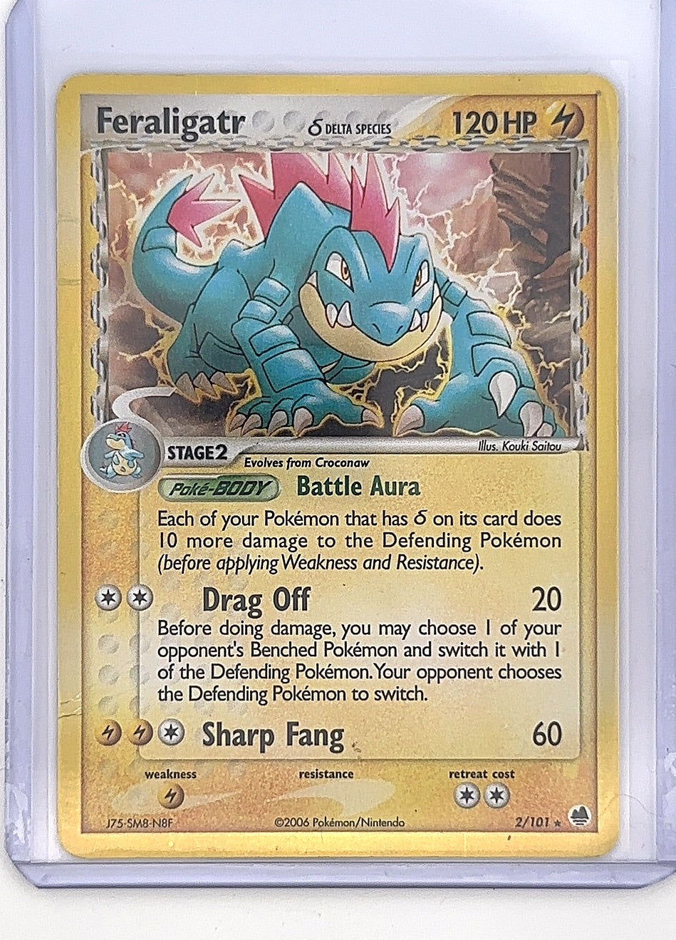 Feraligatr (Delta Species) #2/101 — front