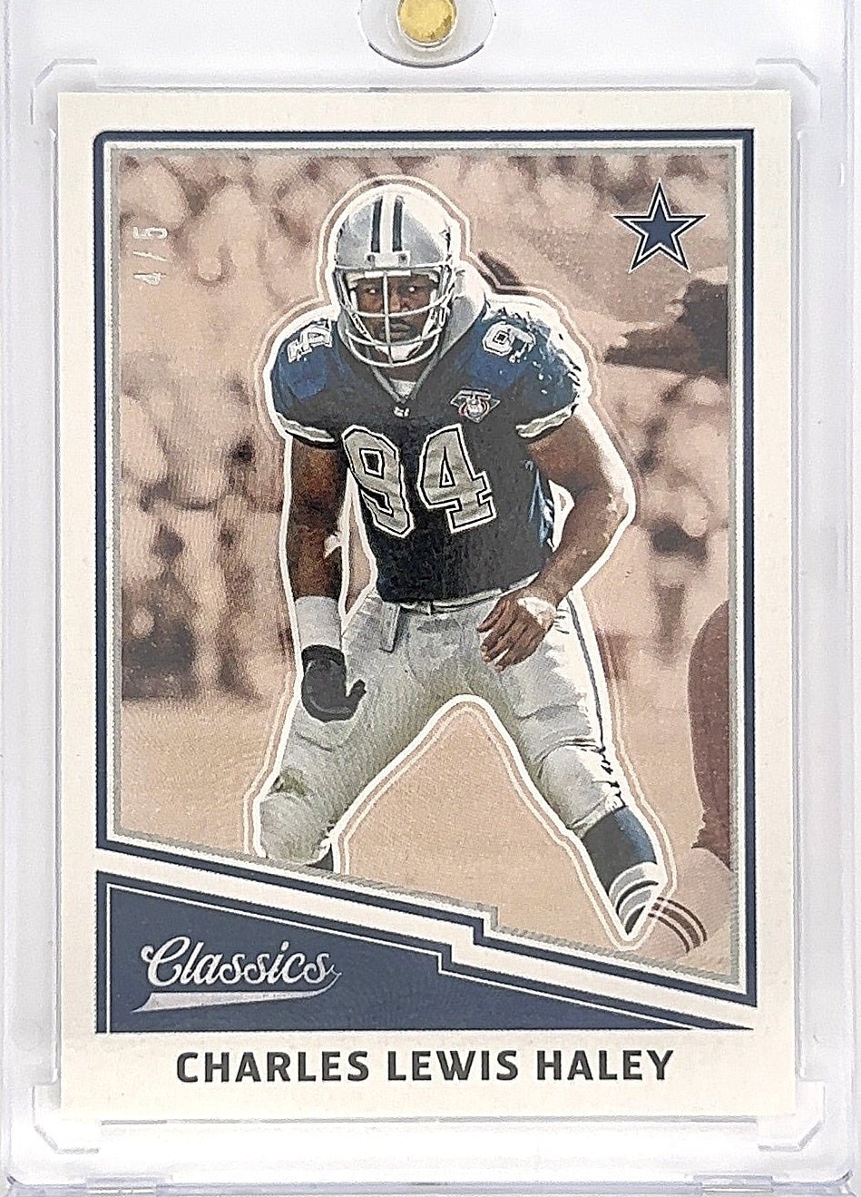 2017 Panini Classics 4/5 Charles Haley  #164 — front