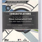 2026 Topps Finest Autograph Jonathan Aranda [Refractor] #FA-JA — back