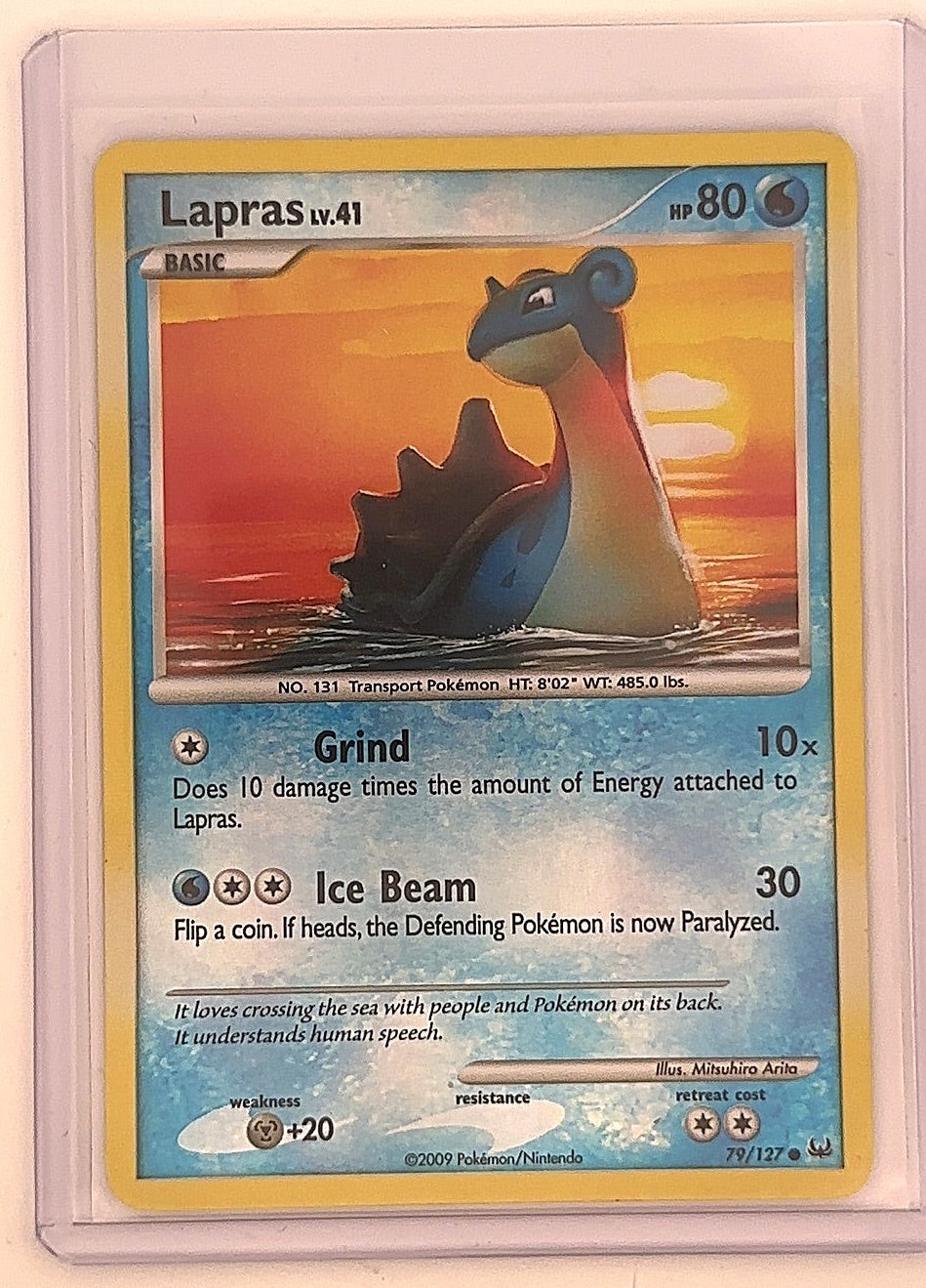 Lapras #79/127 — front