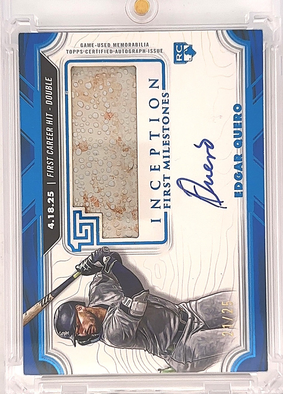 Edgar Quero Inception First Milestones RC Patch Auto — front