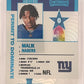 Malik Nabers Permit to Dominate Panini Contenders Rookie Card — front