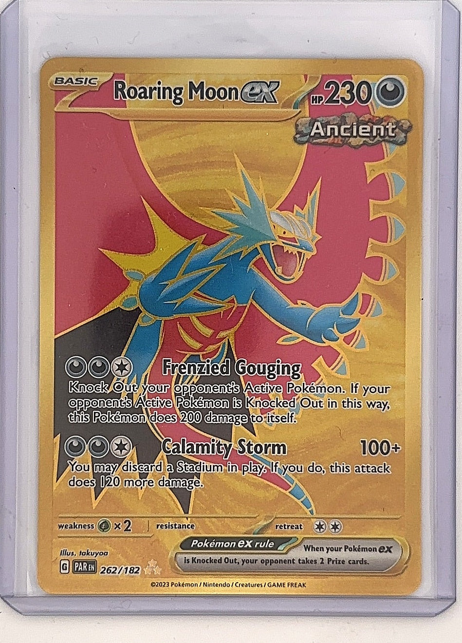 Roaring Moon ex - 262/182 #262/182 — front