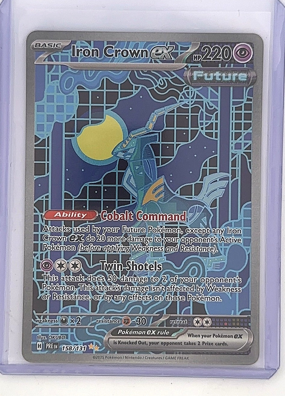 Iron Crown ex #158/131 — front