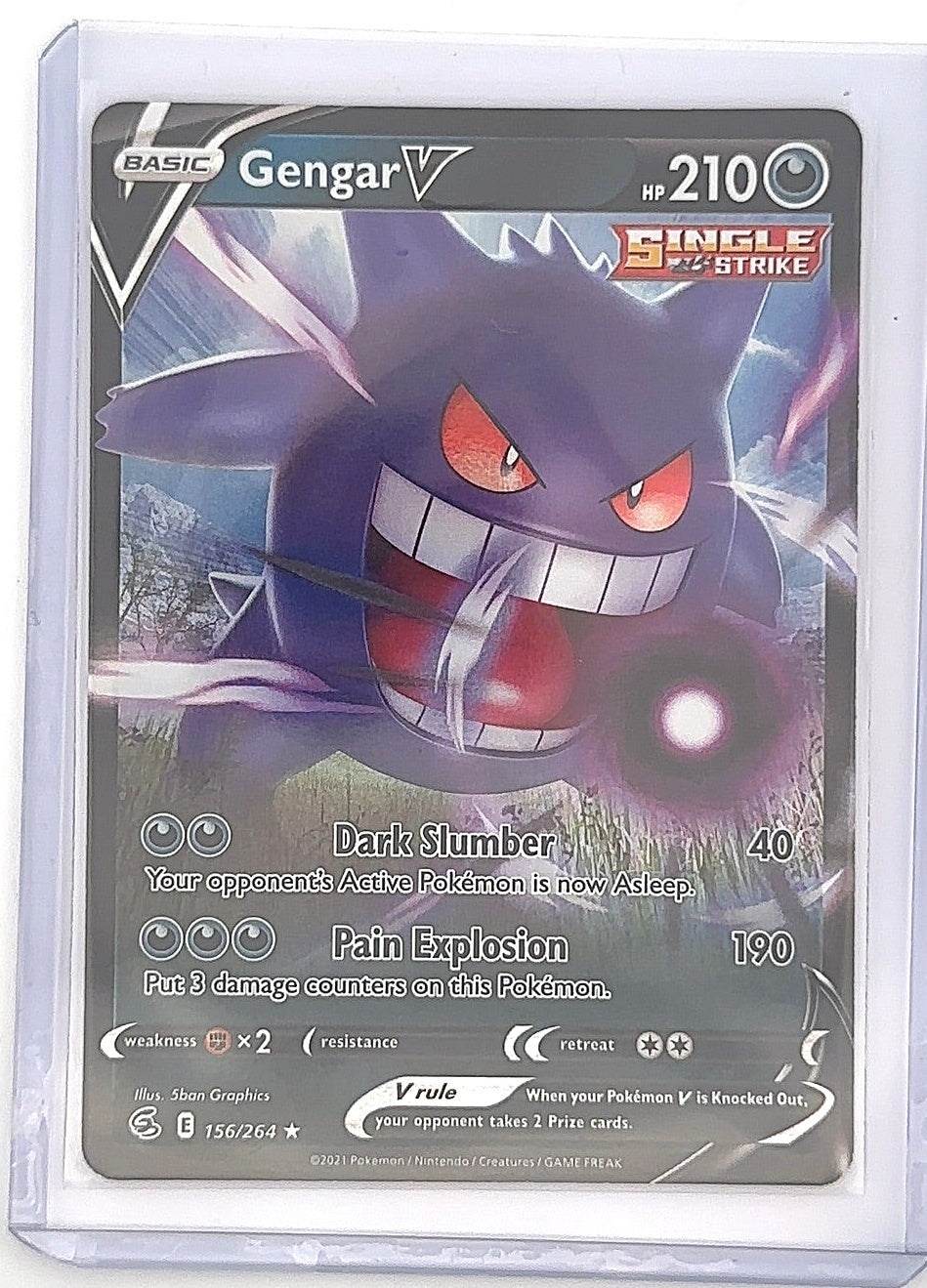 Gengar V #156/264 — front