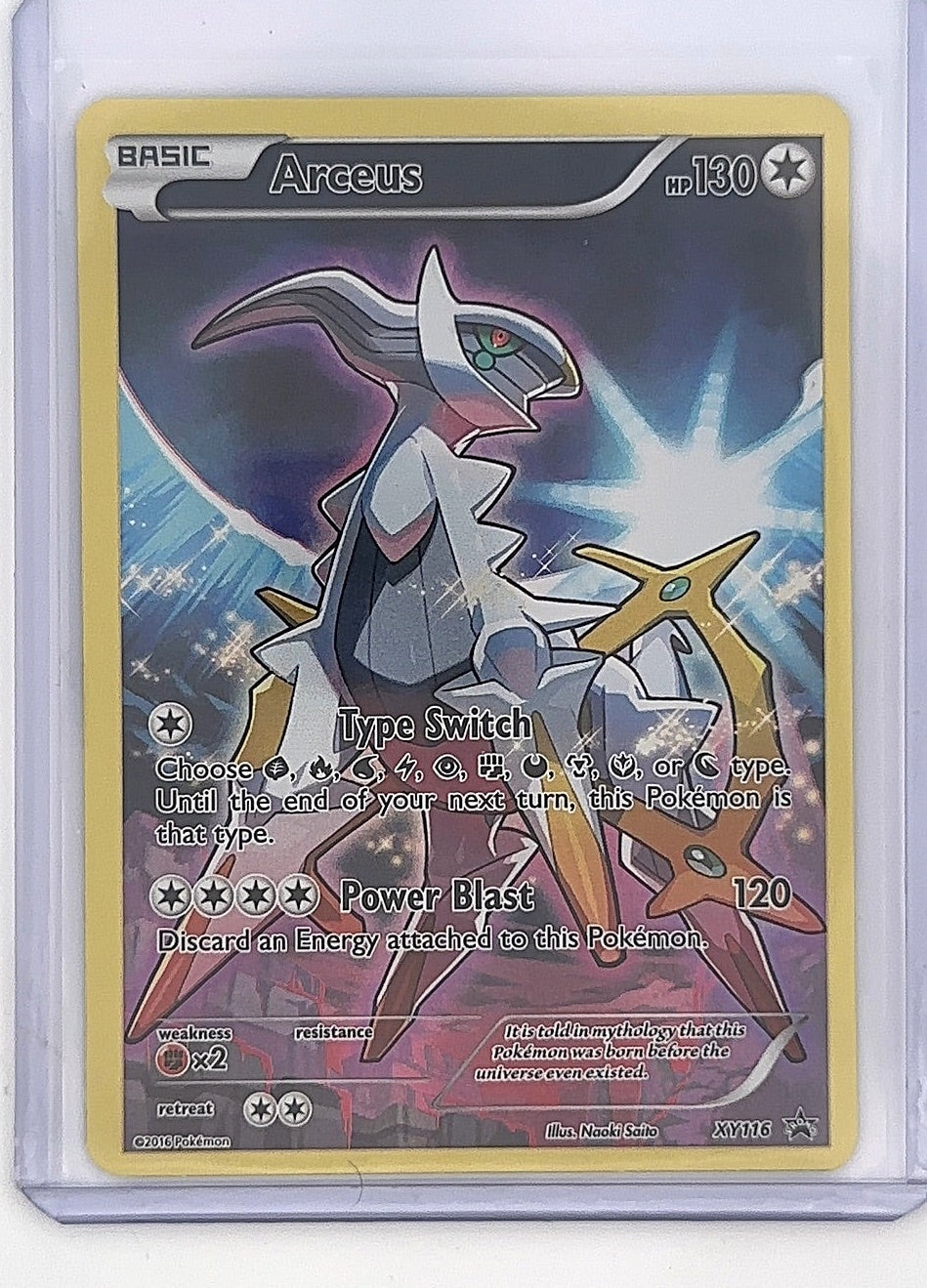 Arceus - XY116 #XY116 — front