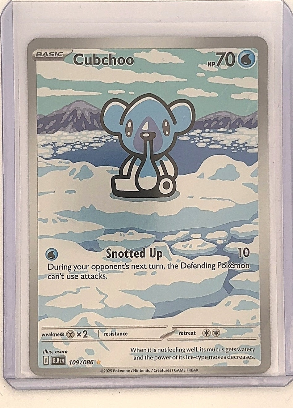 Cubchoo - 109/086 #109/086 — front