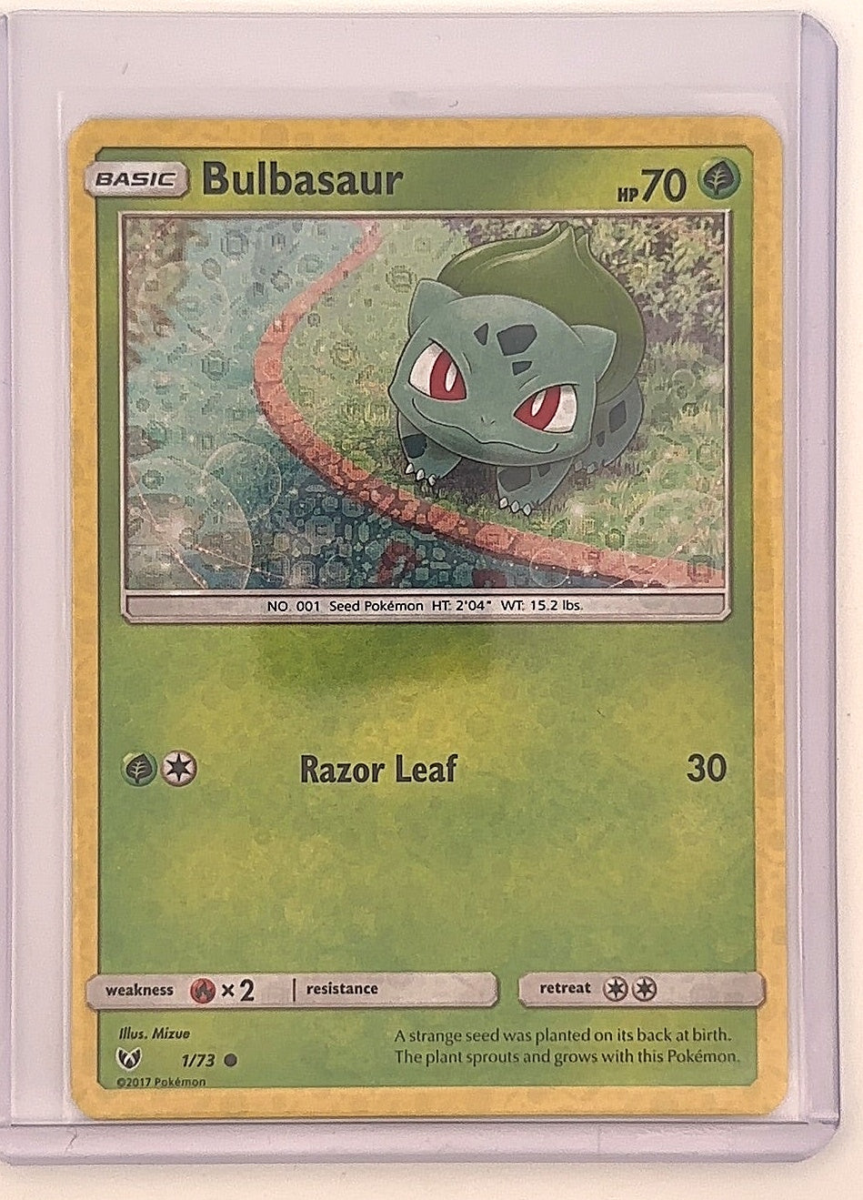 Bulbasaur - 1/73 (General Mills Promo) #001/073 — front