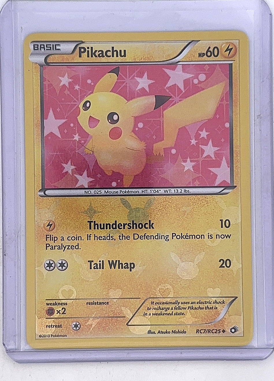 Pikachu #RC7/RC25 — front