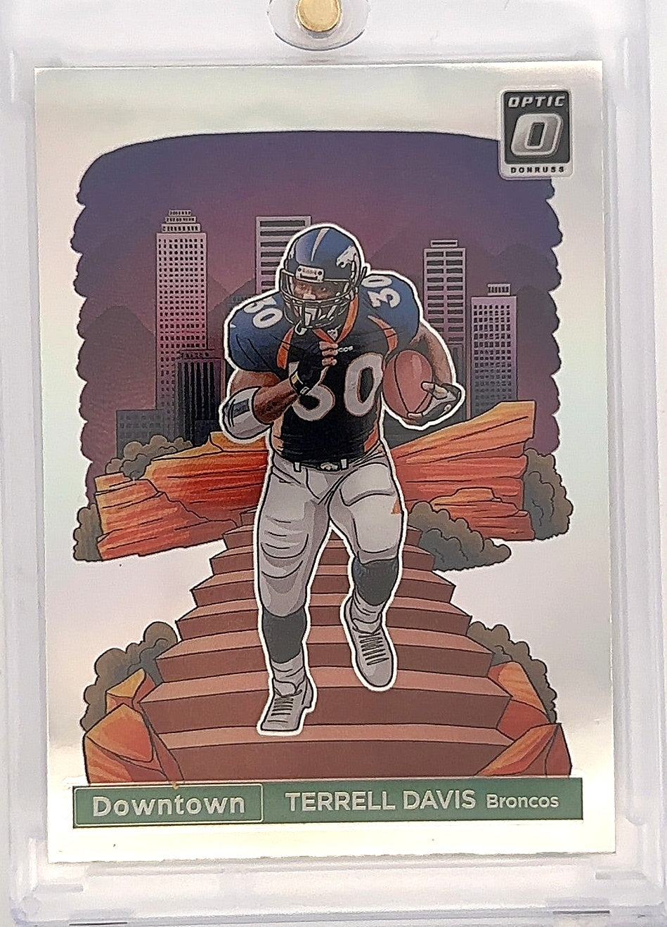 2024 Panini Donruss Optic Downtown Terrell Davis #24 — front