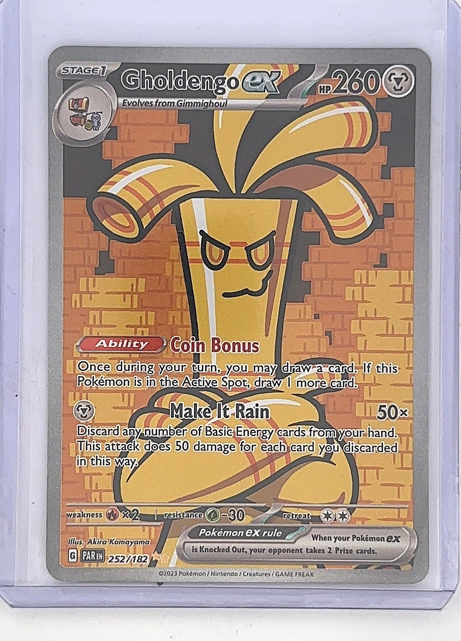Gholdengo ex - 252/182 #252/182 — front